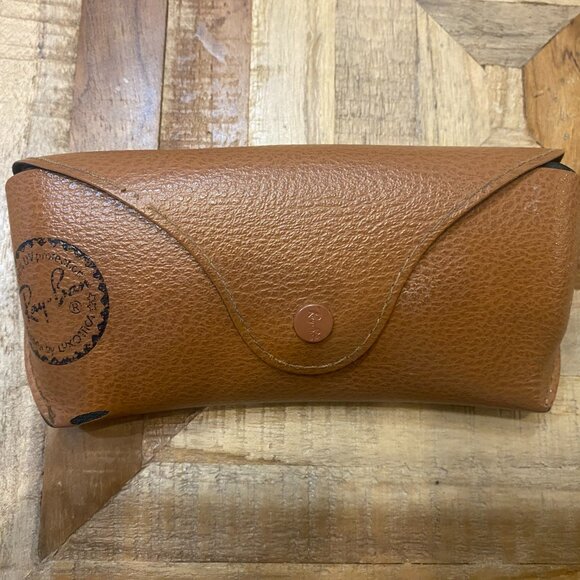 Custom Ray-Ban Leather Round Sunglasses - Picture 5 of 5